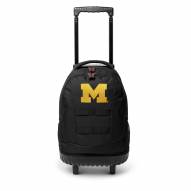 NCAA Michigan Wolverines Wheeled Backpack Tool Bag