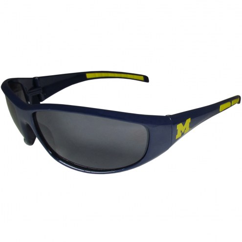 Michigan Wolverines Wrap Sunglasses