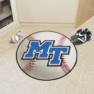 Middle Tennessee State Blue Raiders Baseball Rug