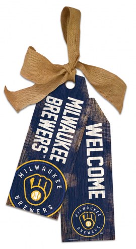 Milwaukee Brewers 12&quot; Team Tags