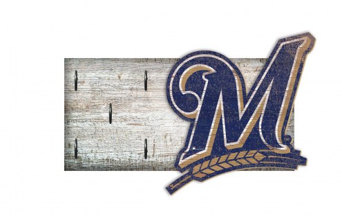Milwaukee Brewers 6&quot; x 12&quot; Key Holder