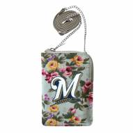 Milwaukee Brewers Canvas Floral Smart Purse