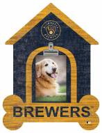 Milwaukee Brewers Dog Bone House Clip Frame