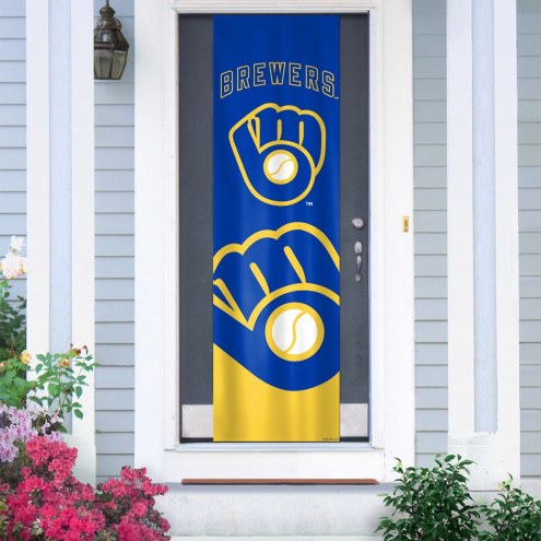 Milwaukee Brewers Door Banner