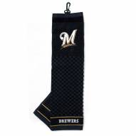 Milwaukee Brewers Embroidered Golf Towel