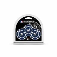 Milwaukee Brewers Golf Chip Ball Markers