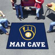 Milwaukee Brewers Man Cave Tailgate Mat