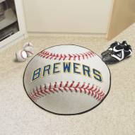 Milwaukee Brewers Baseball Rug
