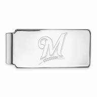 Milwaukee Brewers Sterling Silver Money Clip