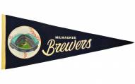 Milwaukee Brewers Vintage Ballpark Traditions Pennant