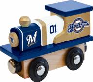 Milwaukee Brewers Wood Toy Train