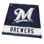 Milwaukee Brewers Woven Golf Towel