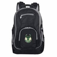 NBA Milwaukee Bucks Colored Trim Premium Laptop Backpack