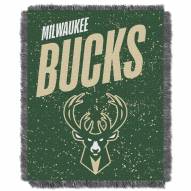Milwaukee Bucks Headliner Woven Jacquard Throw Blanket