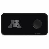 Minnesota Golden Gophers 3 in 1 Glass Wireless Charge Pad
