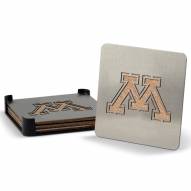 Minnesota Golden Gophers Boasters Stainless Steel Coasters - Set of 4