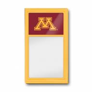 Minnesota Golden Gophers Dry Erase Note Board