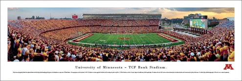 Minnesota Golden Gophers Football Unframed Panorama