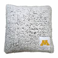 Minnesota Golden Gophers Frosty Throw Pillow