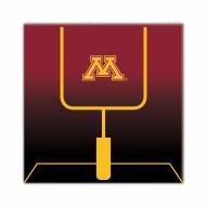 Minnesota Golden Gophers Goal Gradient 10" x 10" Sign