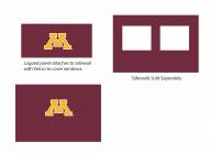 Minnesota Golden Gophers Logo Canopy Sidewall Panel (Attaches to Window Sidewall)
