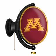 Minnesota Golden Gophers Oval Rotating Lighted Wall Sign