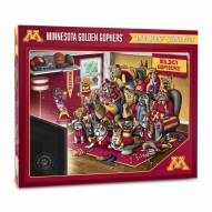 Minnesota Golden Gophers Purebred Fans "A Real Nailbiter" 500 Piece Puzzle