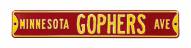 Minnesota Golden Gophers Street Sign