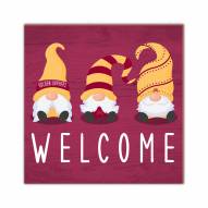 Minnesota Golden Gophers Welcome Gnomes 10" x 10" Sign