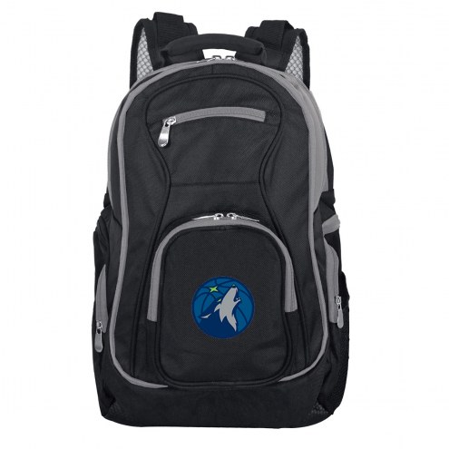 NBA Minnesota Timberwolves Colored Trim Premium Laptop Backpack