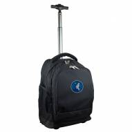 Minnesota Timberwolves Premium Wheeled Backpack