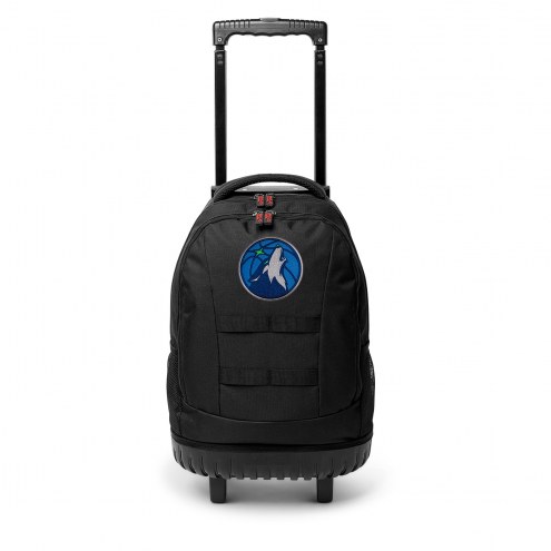 NBA Minnesota Timberwolves Wheeled Backpack Tool Bag