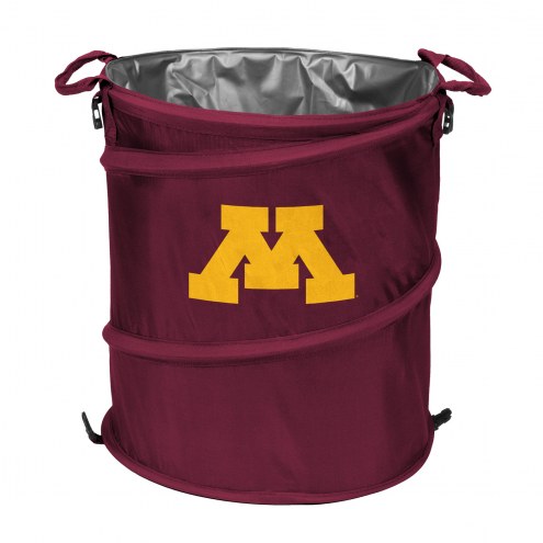 Minnesota Gophers Collapsible Trashcan