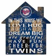 Minnesota Twins 12" House Sign