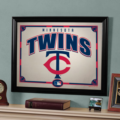 Minnesota Twins 23&quot; x 18&quot; Mirror