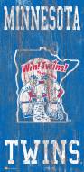 Minnesota Twins 6" x 12" Heritage Logo Sign