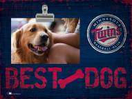Minnesota Twins Best Dog Clip Frame