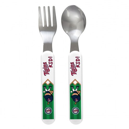 Minnesota Twins Children's Fork & Spoon Set