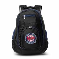 MLB Minnesota Twins Colored Trim Premium Laptop Backpack