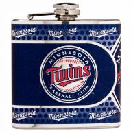 Minnesota Twins Hi-Def Stainless Steel Flask