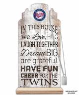 Minnesota Twins In This House Mask Holder