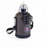 Minnesota Twins Insulated Growler Tote with 64 oz. Stainless Steel Growler