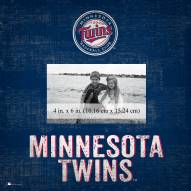 Minnesota Twins Team Name 10" x 10" Picture Frame