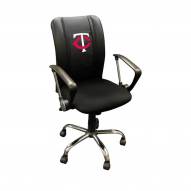 Minnesota Twins XZipit Curve Desk Chair with Secondary Logo