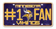 Minnesota Vikings #1 Fan License Plate