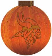 Minnesota Vikings 12" Halloween Pumpkin Sign