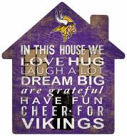 Minnesota Vikings 12" House Sign