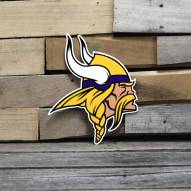 Minnesota Vikings 12" Steel Logo Sign