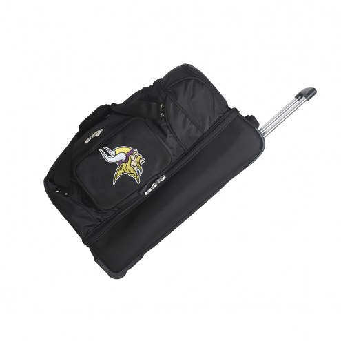Minnesota Vikings 27&quot; Drop Bottom Wheeled Duffle Bag
