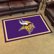 Minnesota Vikings 4' x 6' Area Rug